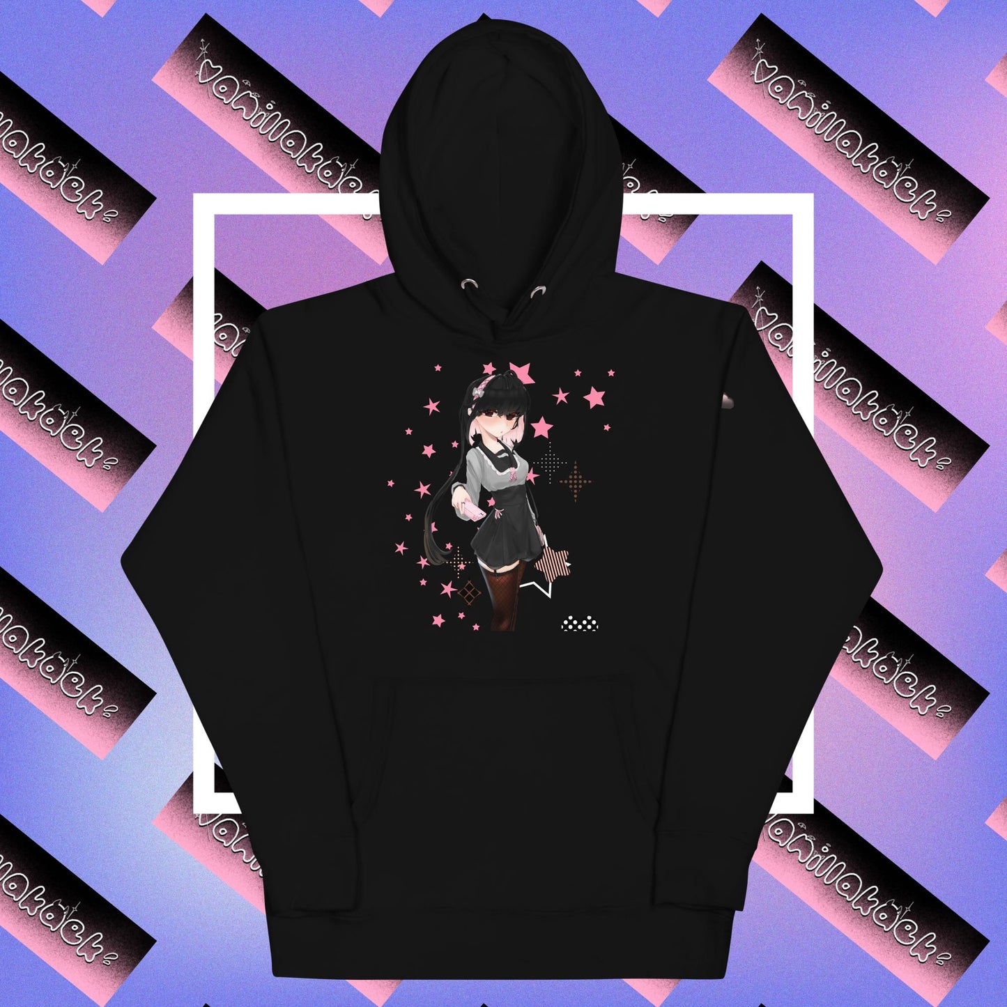 Jirai Chocolate Dreamz Unisex Black Hoodie